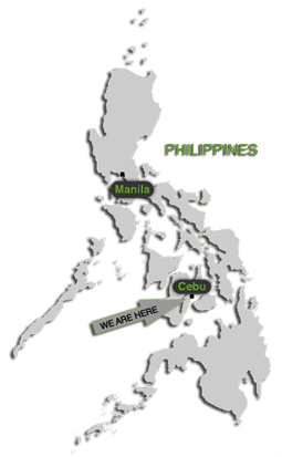 Contact Jacob Maentz, map of the Philippines