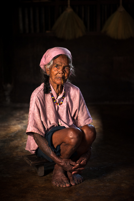 Tattooed Kalinga Woman 