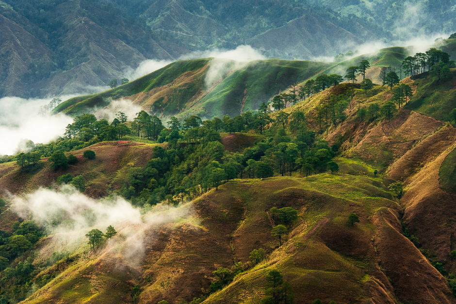 Cordillera Mountains in Luzon