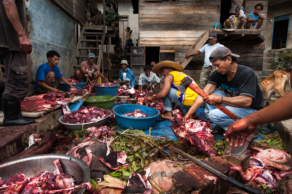 Carabao meat for a pusipus ritual