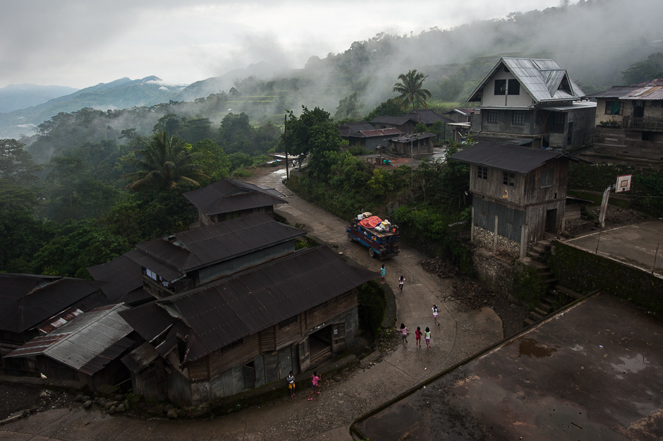 Jeepney passing through Cordilleras